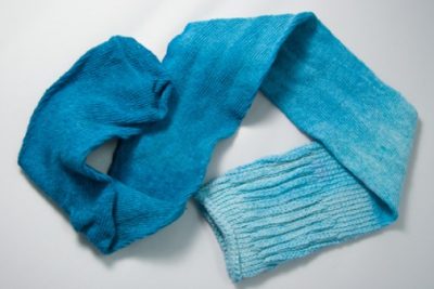 Blue Tie Dye Stockings