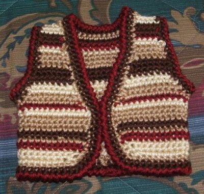 Crochet Baby Vest
