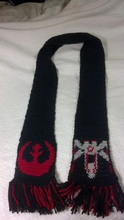 Crochet a Star Wars Scarf