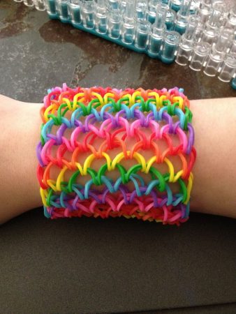 DIY Dragon Scale Cuff Bracelet