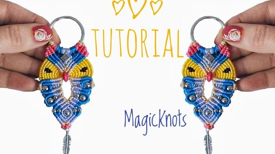 Free Macrame Keychain Pattern Pdf Svg