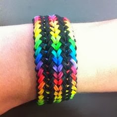 Rainbow Loom Band Bracelet