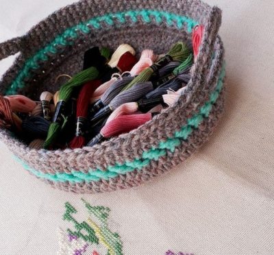 Crochet Basket DIY