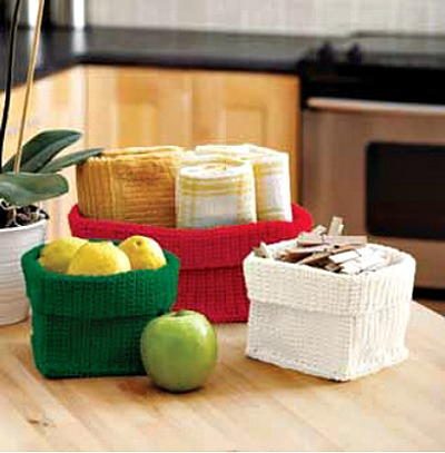 Crochet Baskets