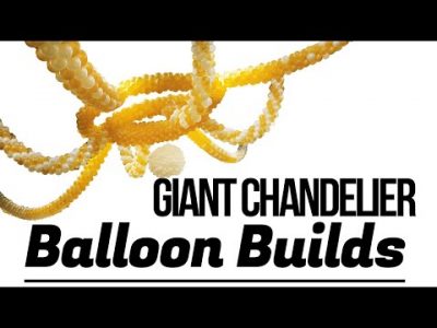 DIY Giant Chandeliers