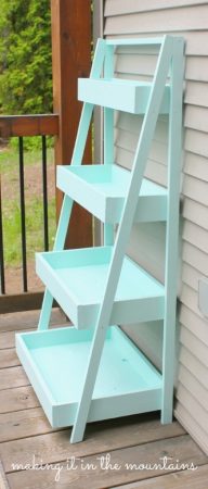 Ladder Style Bookshelf