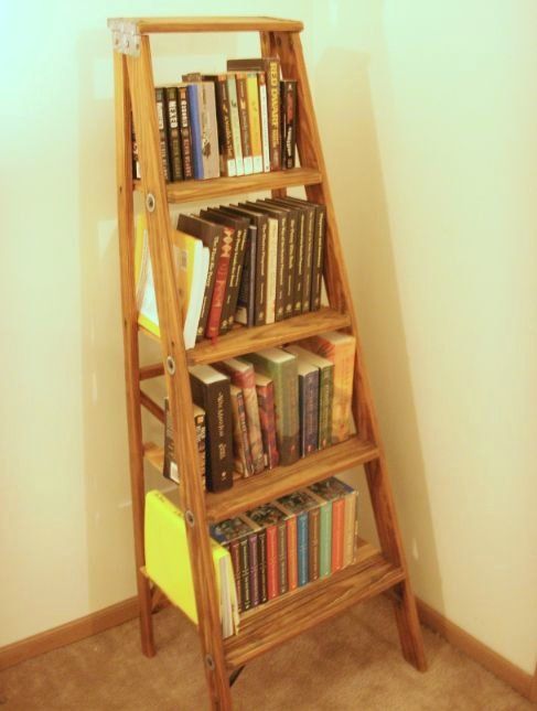 30 Ladder Bookshelf Diys And Bookcase Plans Ideas For Diy