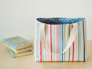 How to Sew Flat Bottom Tote Bag