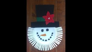 Clothespin Snowman Wreath