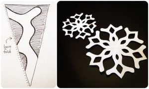 Cut Out Snowflake Design