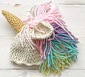 Easy Crochet Unicorn Hat Instructions
