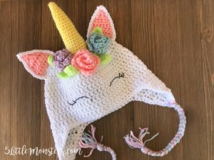 Free Crochet Pattern Unicorn Hat