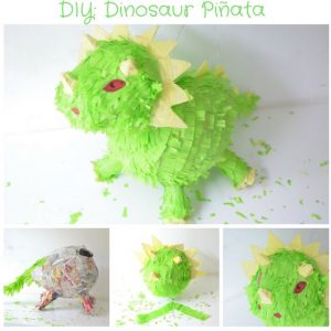 DIY Baby Dinosaur Pinata