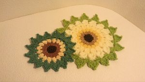 Crochet a Sunflower Placemat