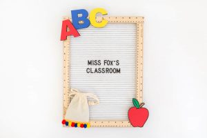Felt Letter Boards for Baby
