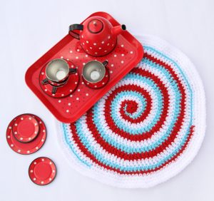Spiral Crochet Placemat