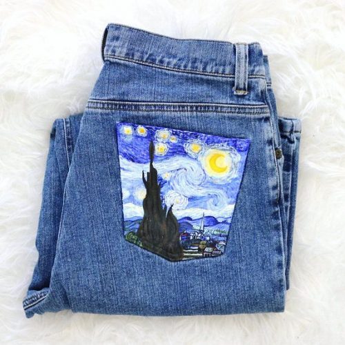 15+ Jean Pocket Painting Ideas Ideas for DIY