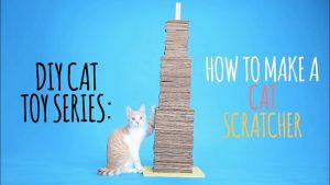 Cardboard Cat Scratcher Tower