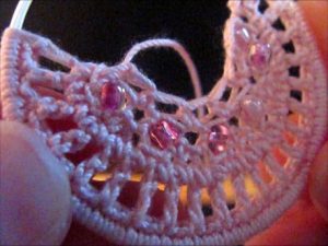 Crochet Hoop Earrings Pattern